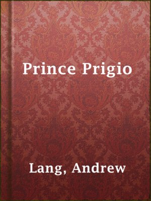 cover image of Prince Prigio